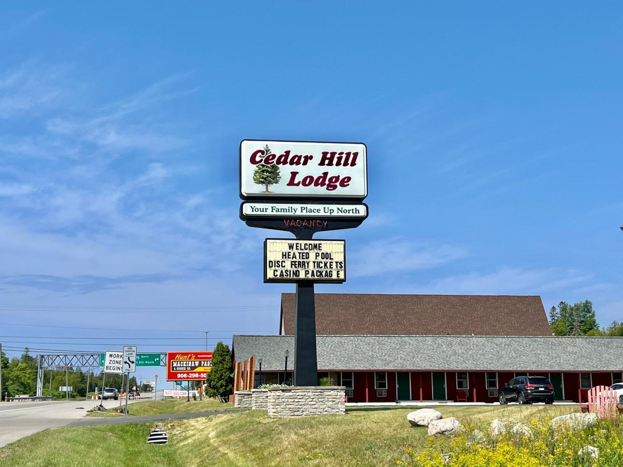 Cedar Hill Lodge Saint Ignace Luaran gambar